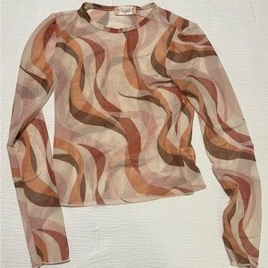 Altar’d State Mesh top